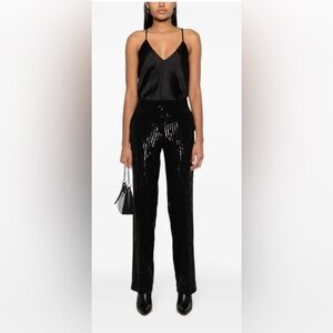 Michael michael kors high waist sequin trousers (farfetch)